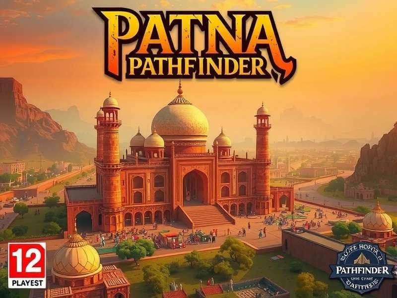 Patna Prosperity Pathfinder game cover showing Patna skyline
